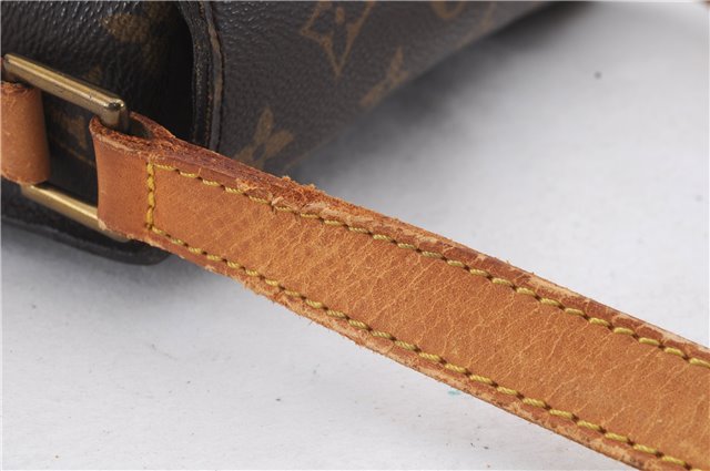 Auth Louis Vuitton Monogram Saint Cloud GM Shoulder Cross Bag M51242 LV 5080D