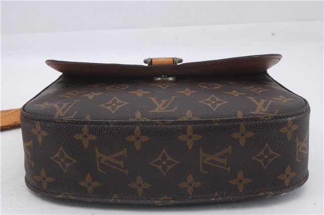 Auth Louis Vuitton Monogram Saint Cloud GM Shoulder Cross Bag M51242 LV 5080D
