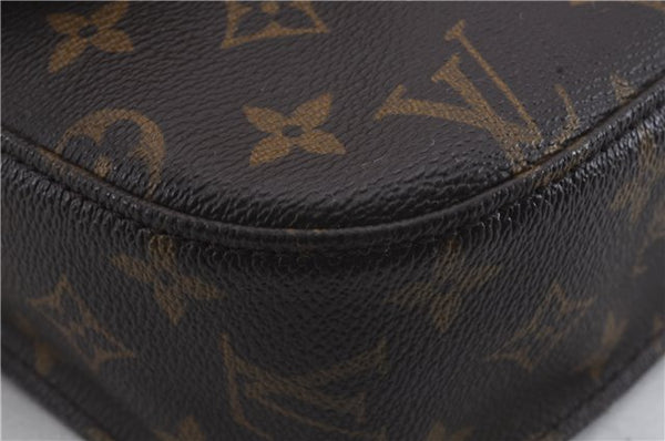 Auth Louis Vuitton Monogram Saint Cloud GM Shoulder Cross Bag M51242 LV 5080D