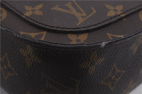 Auth Louis Vuitton Monogram Saint Cloud GM Shoulder Cross Bag M51242 LV 5080D