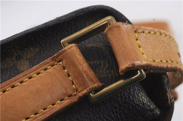 Auth Louis Vuitton Monogram Saint Cloud GM Shoulder Cross Bag M51242 LV 5080D