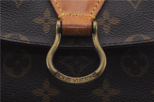 Auth Louis Vuitton Monogram Saint Cloud GM Shoulder Cross Bag M51242 LV 5080D