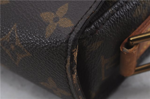 Auth Louis Vuitton Monogram Saint Cloud GM Shoulder Cross Bag M51242 LV 5080D