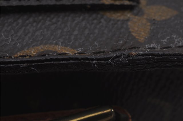 Auth Louis Vuitton Monogram Saint Cloud GM Shoulder Cross Bag M51242 LV 5080D