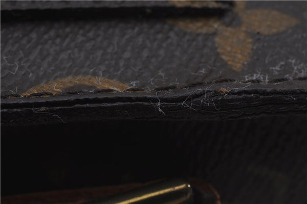 Auth Louis Vuitton Monogram Saint Cloud GM Shoulder Cross Bag M51242 LV 5080D