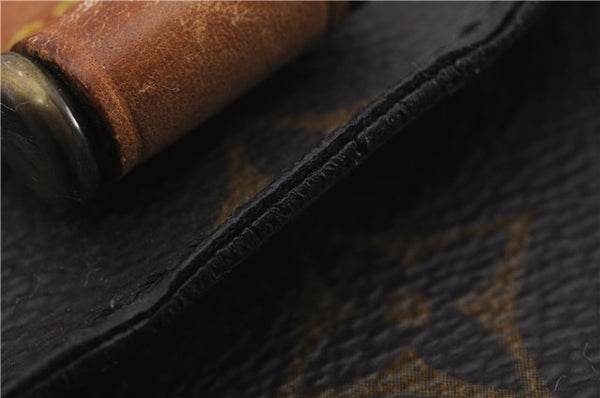 Auth Louis Vuitton Monogram Saint Cloud GM Shoulder Cross Bag M51242 LV 5080D