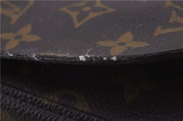 Auth Louis Vuitton Monogram Saint Cloud GM Shoulder Cross Bag M51242 LV 5080D