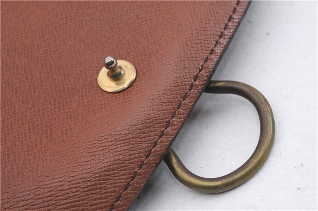 Auth Louis Vuitton Monogram Saint Cloud GM Shoulder Cross Bag M51242 LV 5080D