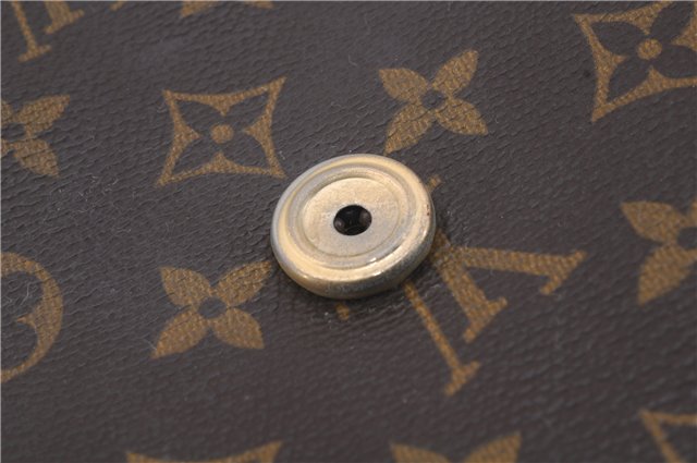 Auth Louis Vuitton Monogram Saint Cloud GM Shoulder Cross Bag M51242 LV 5080D