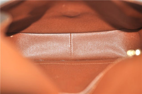 Auth Louis Vuitton Monogram Saint Cloud GM Shoulder Cross Bag M51242 LV 5080D