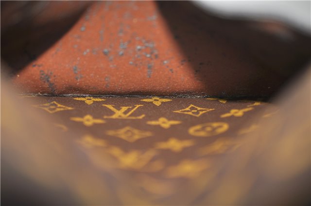 Auth Louis Vuitton Monogram Saint Cloud GM Shoulder Cross Bag M51242 LV 5080D