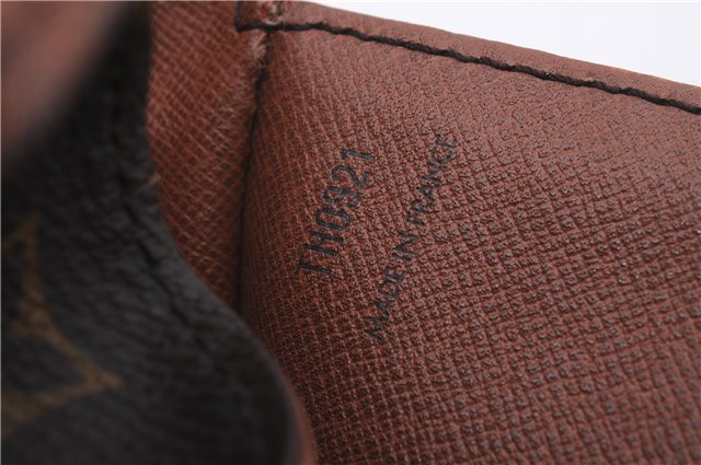 Auth Louis Vuitton Monogram Saint Cloud GM Shoulder Cross Bag M51242 LV 5080D