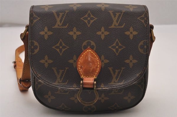 Authentic Louis Vuitton Monogram Saint Cloud PM M51244 Shoulder Cross Bag 5081I