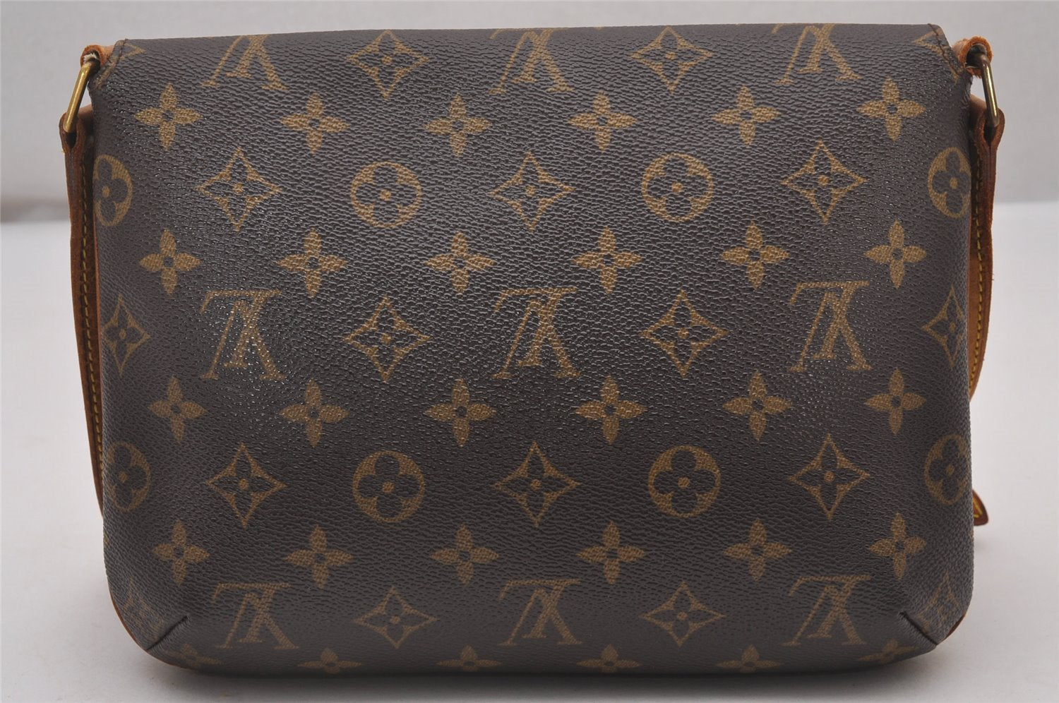 Authentic Louis Vuitton Monogram Musette Tango Shoulder Bag M51257 LV 5082I
