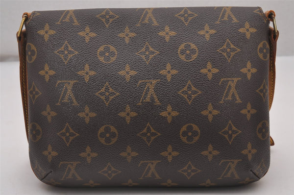 Authentic Louis Vuitton Monogram Musette Tango Shoulder Bag M51257 LV 5082I