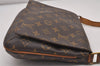 Authentic Louis Vuitton Monogram Musette Tango Shoulder Bag M51257 LV 5082I