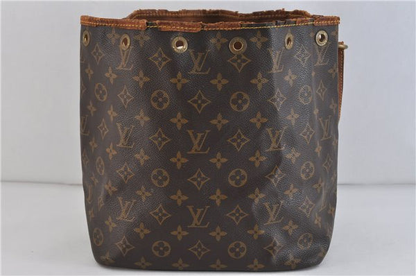 Authentic LOUIS VUITTON Monogram Petit Noe Shoulder Bag M42226 LV 5083C