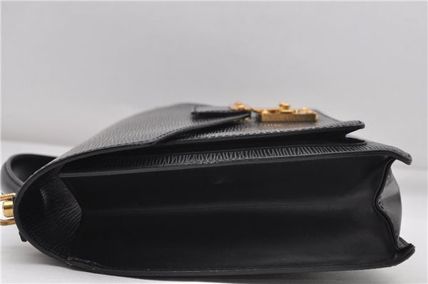 Authentic Louis Vuitton Epi Monceau 2Way Shoulder Hand Bag Black M52122 LV 5085D