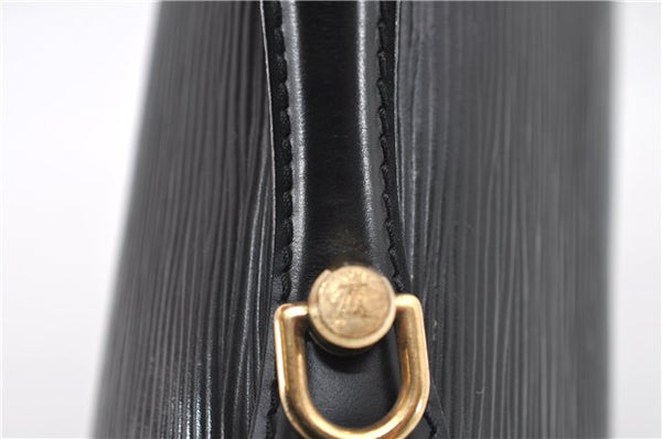 Authentic Louis Vuitton Epi Monceau 2Way Shoulder Hand Bag Black M52122 LV 5085D
