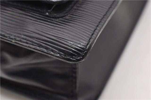 Authentic Louis Vuitton Epi Monceau 2Way Shoulder Hand Bag Black M52122 LV 5085D