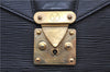 Authentic Louis Vuitton Epi Monceau 2Way Shoulder Hand Bag Black M52122 LV 5085D