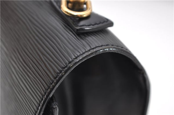 Authentic Louis Vuitton Epi Monceau 2Way Shoulder Hand Bag Black M52122 LV 5085D