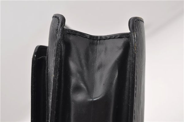 Authentic Louis Vuitton Epi Monceau 2Way Shoulder Hand Bag Black M52122 LV 5085D