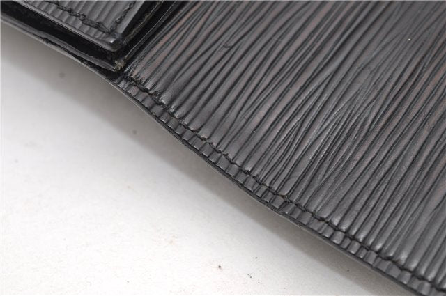 Authentic Louis Vuitton Epi Monceau 2Way Shoulder Hand Bag Black M52122 LV 5085D