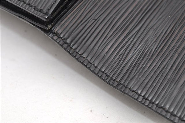 Authentic Louis Vuitton Epi Monceau 2Way Shoulder Hand Bag Black M52122 LV 5085D