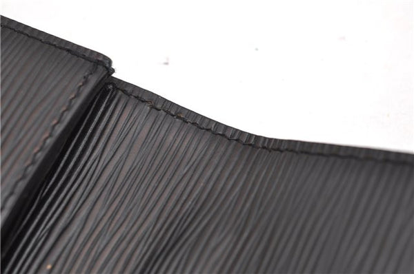 Authentic Louis Vuitton Epi Monceau 2Way Shoulder Hand Bag Black M52122 LV 5085D