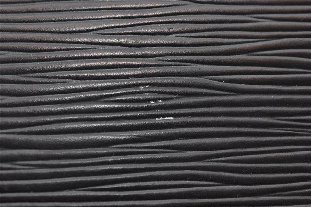 Authentic Louis Vuitton Epi Monceau 2Way Shoulder Hand Bag Black M52122 LV 5085D