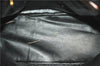 Authentic FENDI Pequin Hand Bag Purse PVC Leather Brown 5087D