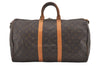 Auth Louis Vuitton Monogram Keepall 45 Travel Boston Bag Old Model LV Junk 5087I
