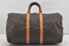 Auth Louis Vuitton Monogram Keepall 45 Travel Boston Bag Old Model LV Junk 5087I