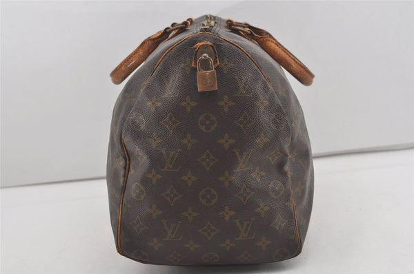 Auth Louis Vuitton Monogram Keepall 45 Travel Boston Bag Old Model LV Junk 5087I