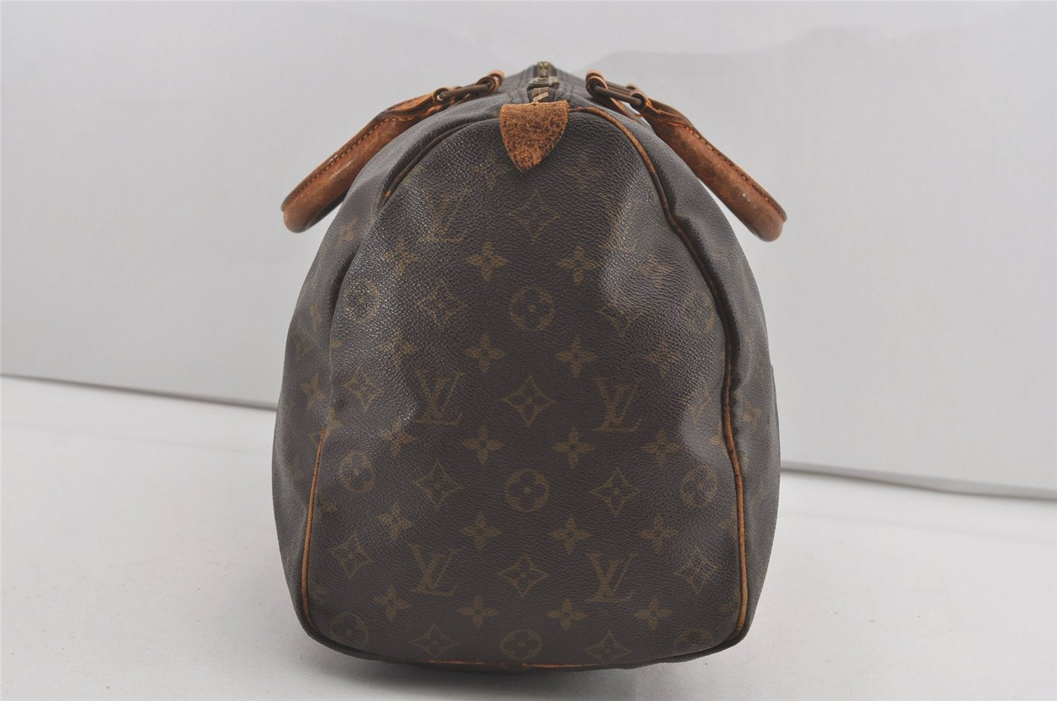 Auth Louis Vuitton Monogram Keepall 45 Travel Boston Bag Old Model LV Junk 5087I