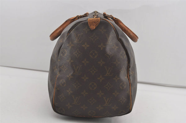Auth Louis Vuitton Monogram Keepall 45 Travel Boston Bag Old Model LV Junk 5087I