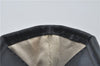 Authentic BURBERRY Stripe Canvas Leather Shoulder Hand Bag Ivory Navy 5090D