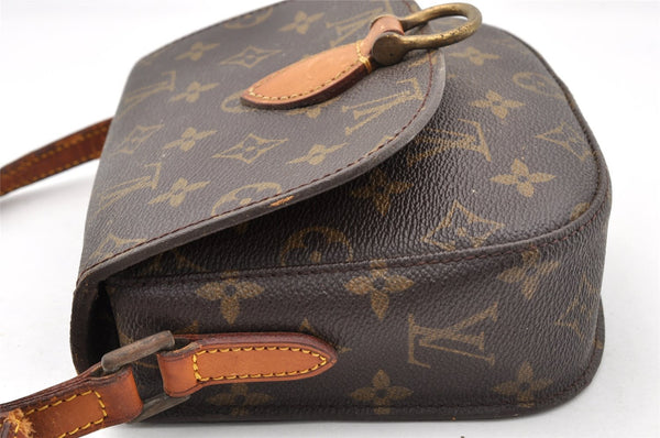 Authentic Louis Vuitton Monogram Saint Cloud PM M51244 Shoulder Bag Junk 5092I