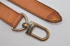 Authentic Louis Vuitton Leather Shoulder Strap Beige LV 96.5cm Junk 5096I