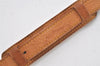 Authentic Louis Vuitton Leather Shoulder Strap Beige LV 96.5cm Junk 5096I