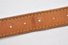 Authentic Louis Vuitton Leather Shoulder Strap Beige LV 96.5cm Junk 5096I