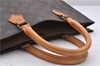 Authentic Louis Vuitton Monogram Sac Plat Hand Bag M51140 LV 5097D