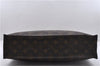 Authentic Louis Vuitton Monogram Sac Plat Hand Bag M51140 LV 5097D