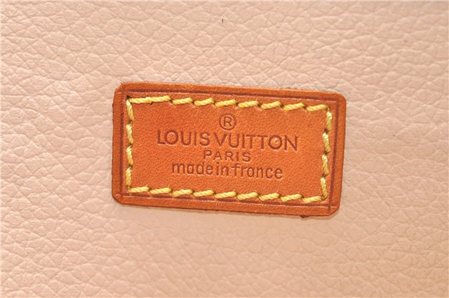 Authentic Louis Vuitton Monogram Sac Plat Hand Bag M51140 LV 5097D