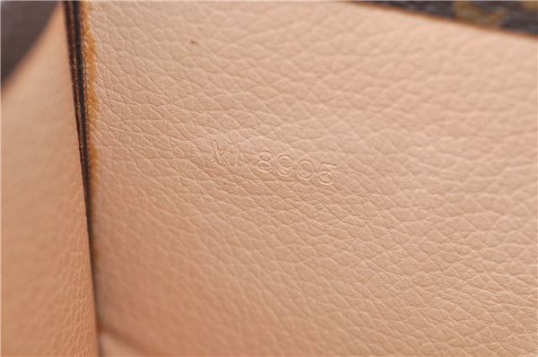 Authentic Louis Vuitton Monogram Sac Plat Hand Bag M51140 LV 5097D