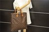 Authentic Louis Vuitton Monogram Sac Plat Hand Bag M51140 LV 5097D