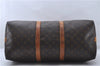 Auth Louis Vuitton Monogram Keepall Bandouliere 50 Boston Bag M41416 LV 5098D