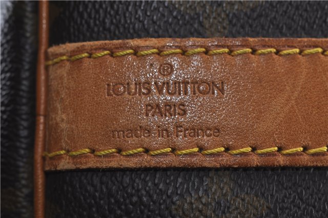 Auth Louis Vuitton Monogram Keepall Bandouliere 50 Boston Bag M41416 LV 5098D