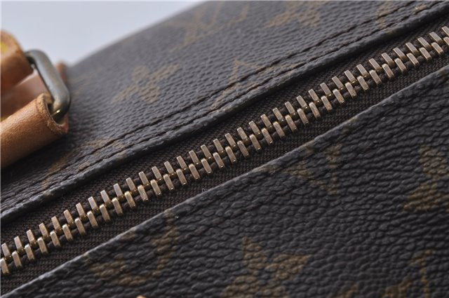 Auth Louis Vuitton Monogram Keepall Bandouliere 50 Boston Bag M41416 LV 5098D